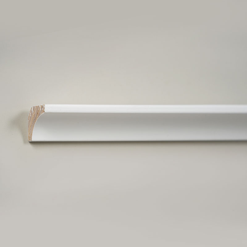 Solid Wood Inside Corner Molding /Scotia Molding (Filler-Primed) - Puti 7/8' × 7/8'