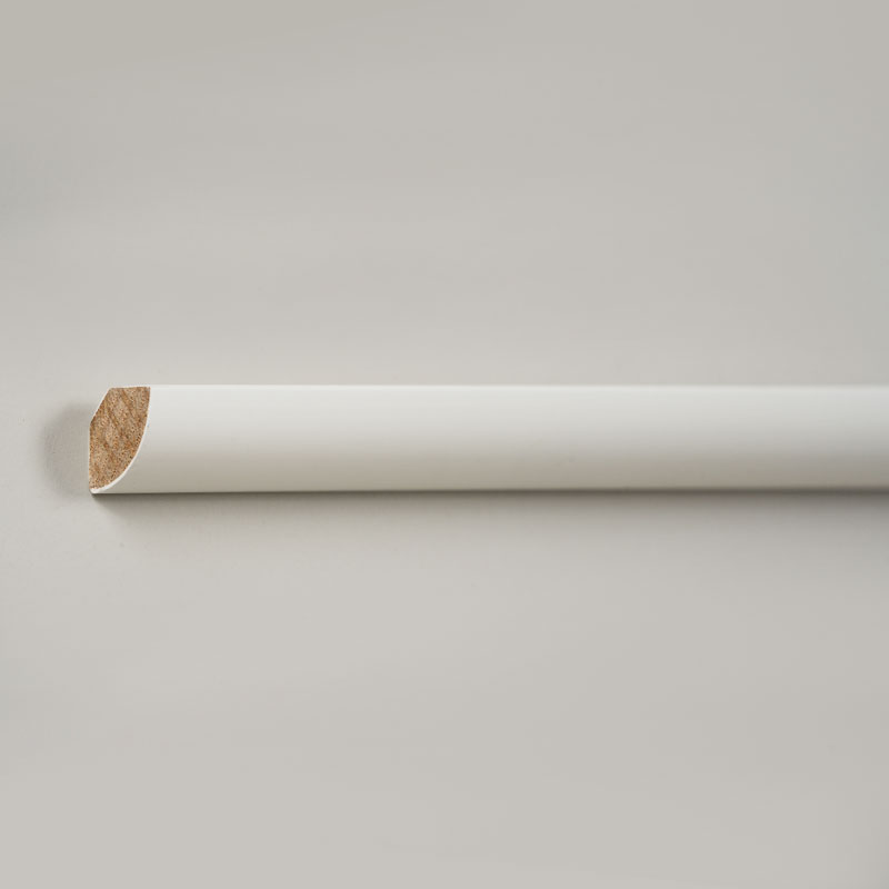 Solid Wood Quarter Round Molding (Filler-Primed) - Puti 3/5